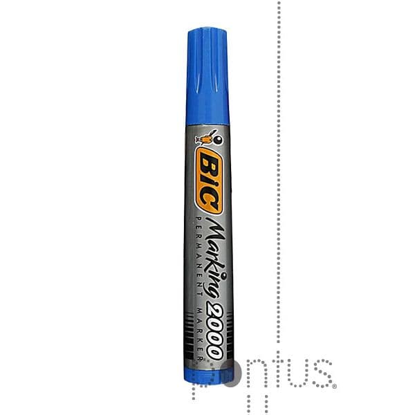 BIC Marcador Permanente 2000 Azul 12 Un.