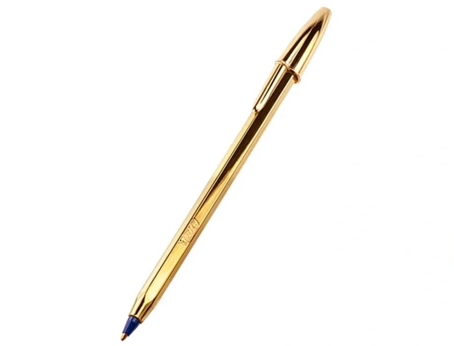 Bic Esferográfica Cristal Gold Azul 1 Un.