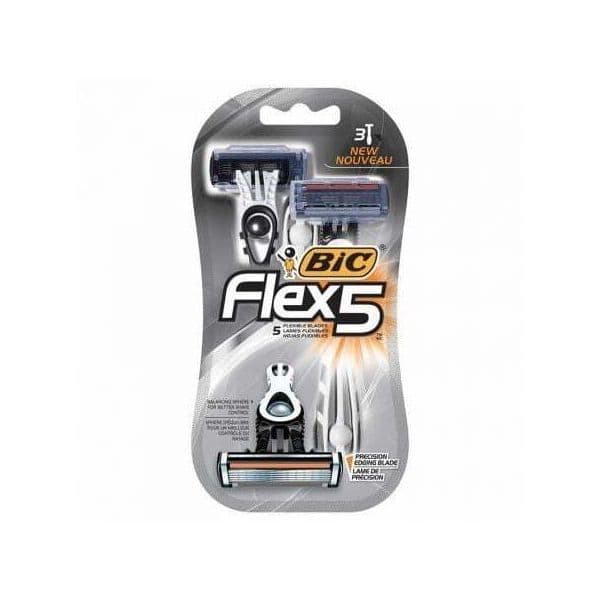 Bic Lâminas Descartáveis Flex5 3 Unidades