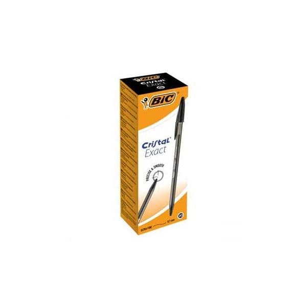 Bic Esferográfica Cristal Exact Preto 20 Un.