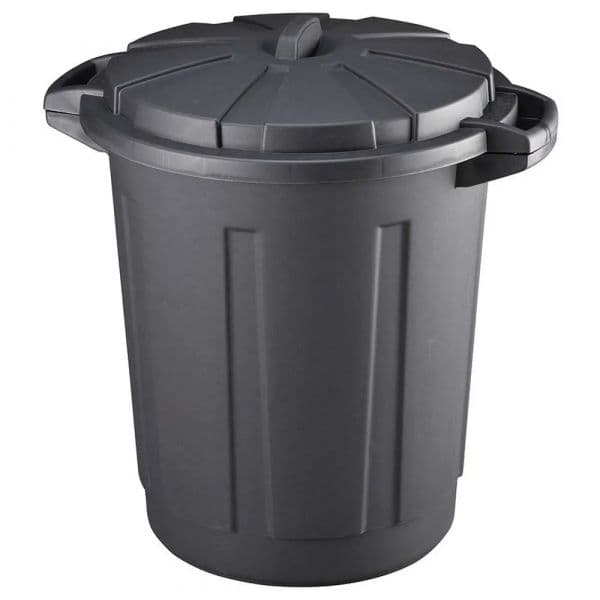 Mondex Caixote do Lixo 80L Preto