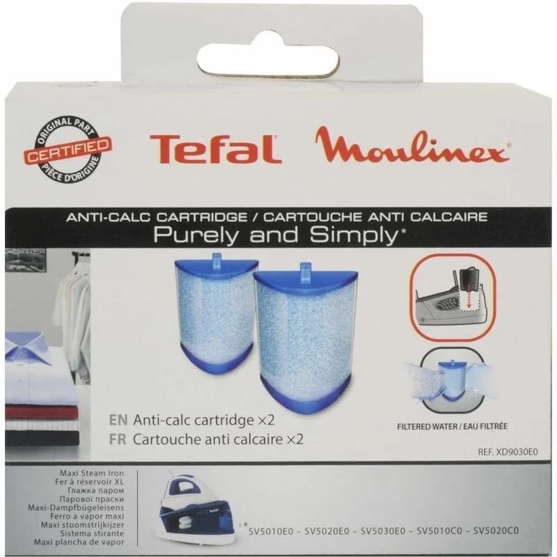 Tefal Cartucho Anticalcário XD9030E0 para SV5020 SV5030