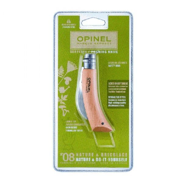 Opinel Canivete N- 8 Inox VRI Lâmina Curva - 1807.2981