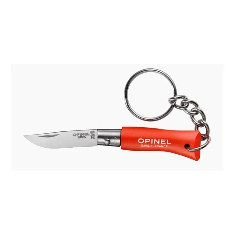 Canivete Opinel N- 2 Inox Porta Chaves Laranja