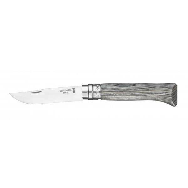 Opinel Canivete N- 8 Inox Laminada Birch Grey Caixa Deluxe - 2007.1156