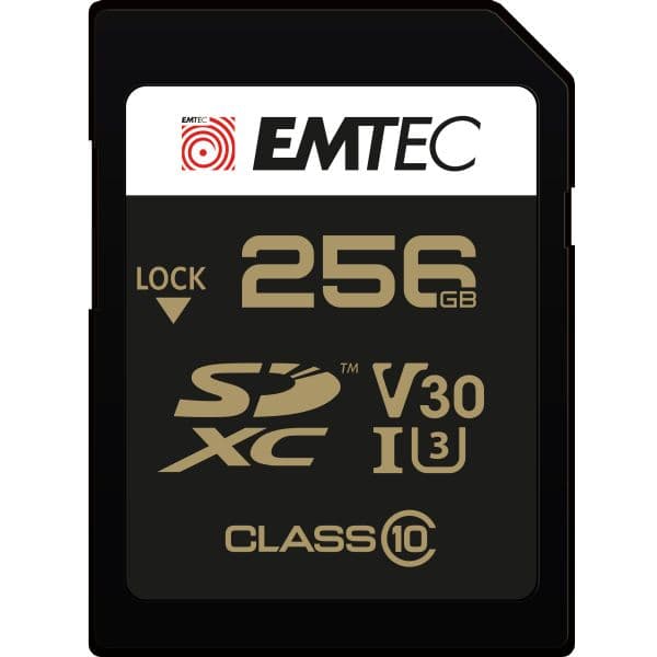 Emtec 256GB SDXC SpeedIN Pro Class 10 UHS-I U3 V30