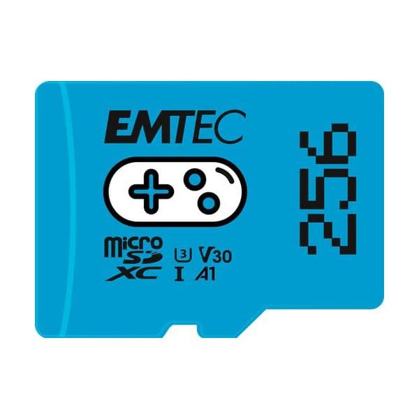 Emtec 256GB microSDXC Cartão memória Gaming UHS-I U3 V30 A1 | R