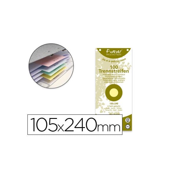 Exacompta Separador Cartolina de 180 g 100 un. Sepa - 3130630134251
