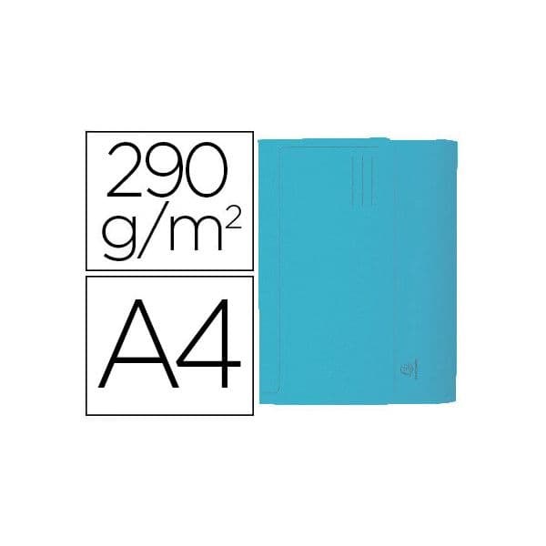 Exacompta Bolsas Documentos Forever®, A4 300 Fls Cartão Rígido Reciclado 290 g/m² Azul