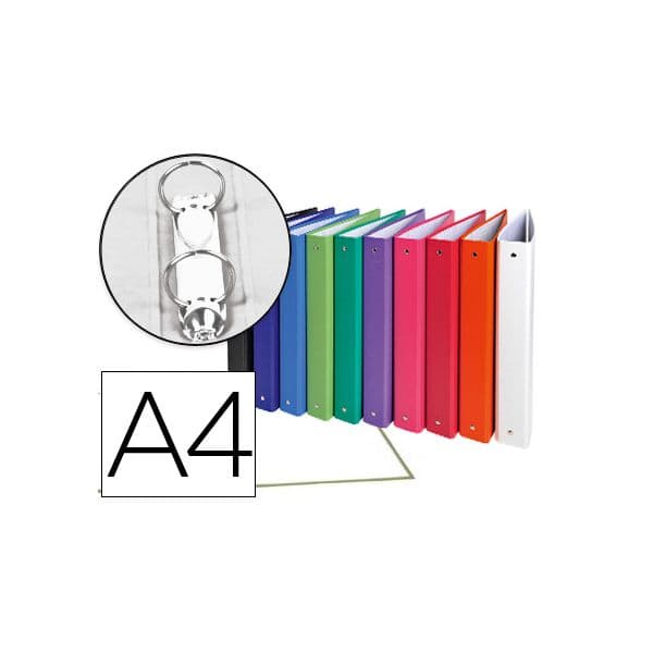 Exacompta Pasta Cartão A4 2 Argolas 30mm Sortido - 54330E