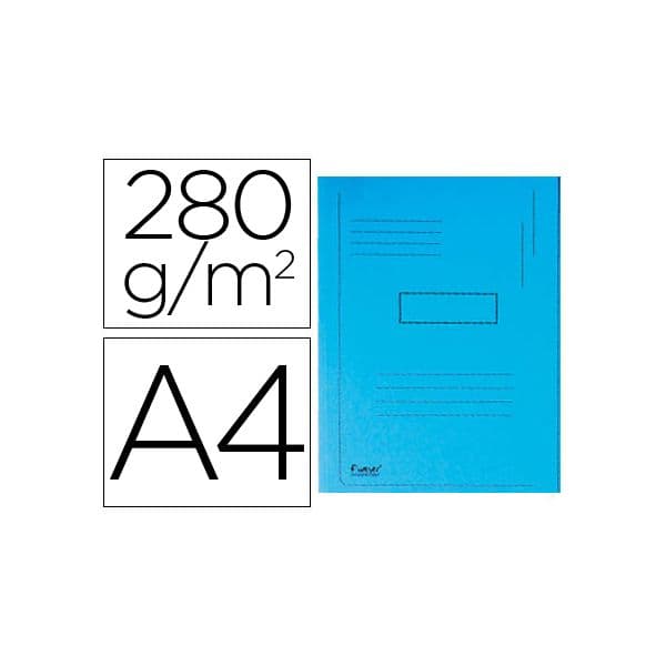 Exacompta Classificador Cartolina Reciclada A4 280g/m2 Azul - 445006E