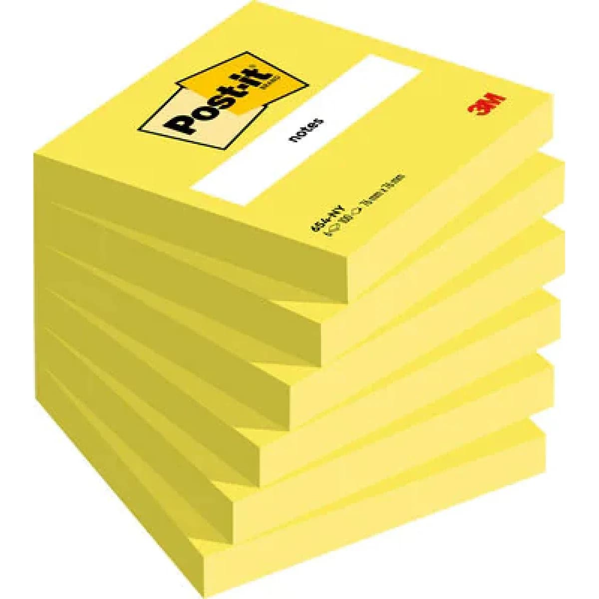 Post-it Bloco Adesivo 654-NY 76x76mm 100 Fls Amarelo