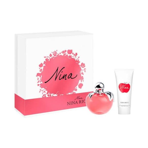 Nina Ricci Nina Woman Eau de Toilette 80ml + Loção Corporal 75ml Coffret