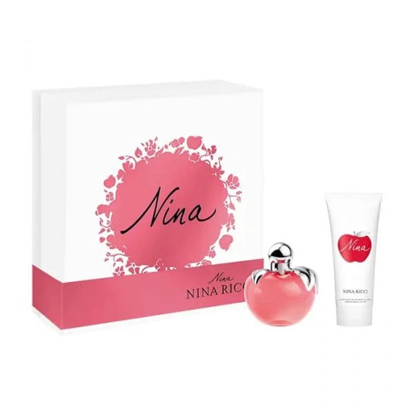 Nina Ricci Nina Eau de Toilette 50ml + Loção Corporal 75ml Coffret