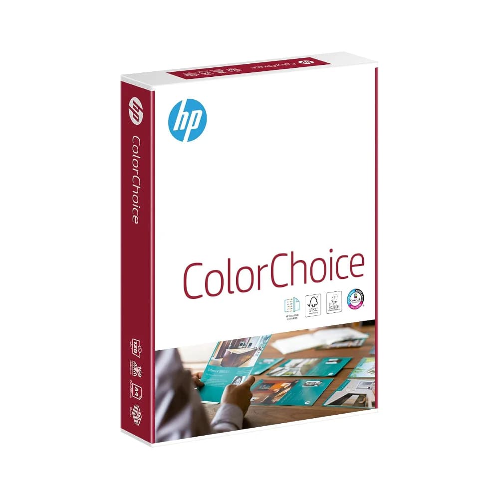 Papel 120gr Fotocopia A4 HP Color Choice 1x250Fls (1 Uni.)