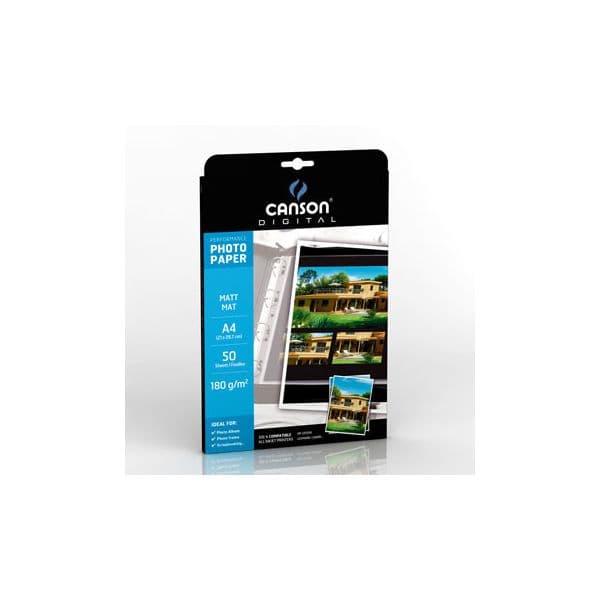 Papel Fotográfico Perform Mate 180g A4 P/inkjet 50F