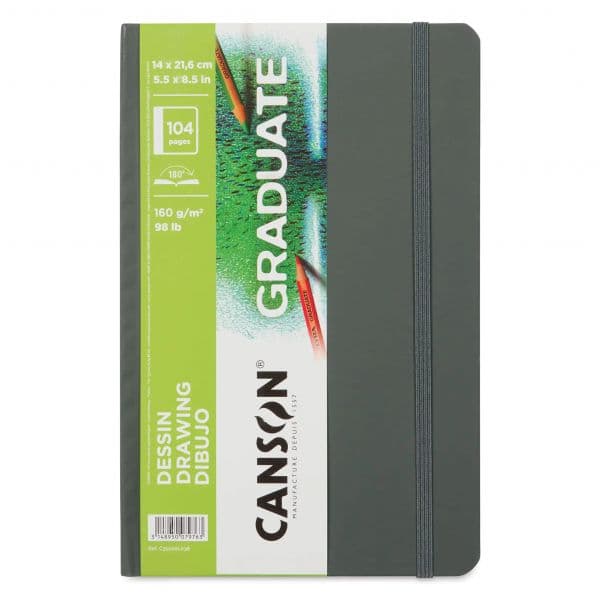Canson Caderno A5 Graduate 14 X 21.6 cm 160Grs 104Fls