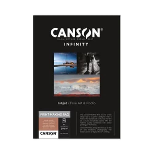 Papel A4 310g Canson Infinity PrintMaking Rag 100% 25Fls (1 Uni.)