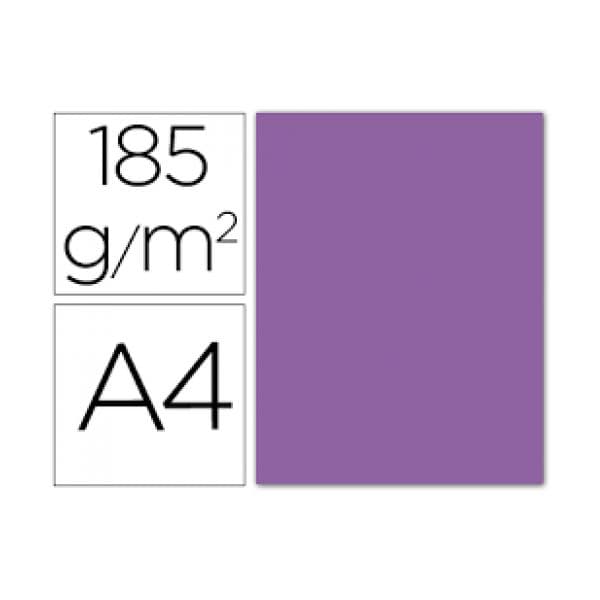Cartolina Din A4 Violeta 185g 50 Fls- 54750