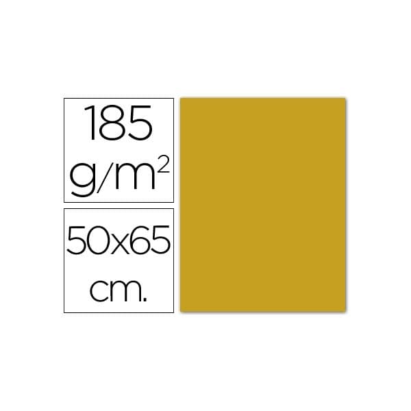 Guarro Cartolina 50X65 185G Couro 25 Un. - 649920