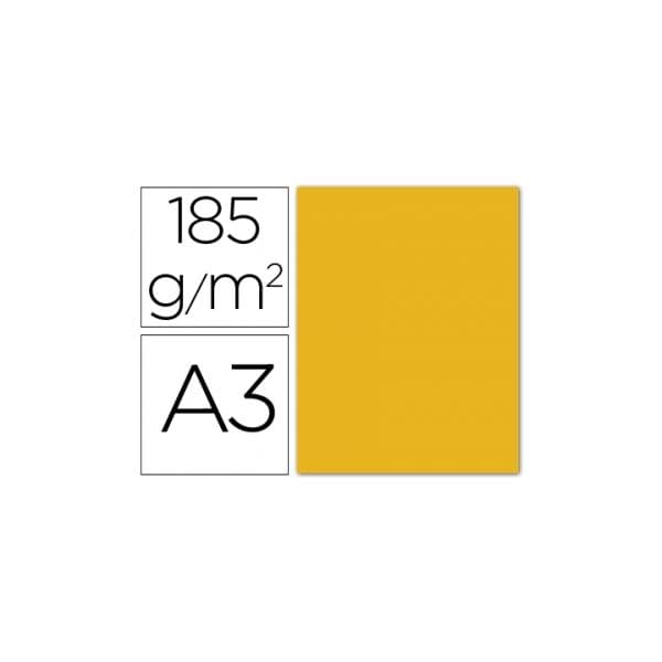 Guarro 50 Fls Cartolina Din A3 Ouro 185g - 200005834