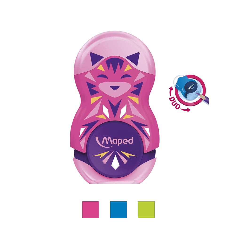 Maped Afia Lápis + Borracha 2 em 1 Mini Cute Loopy 1 Unidade