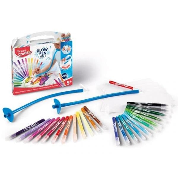 Maped Caneta de Sopro Art Sopro Arte 24 24 Cores