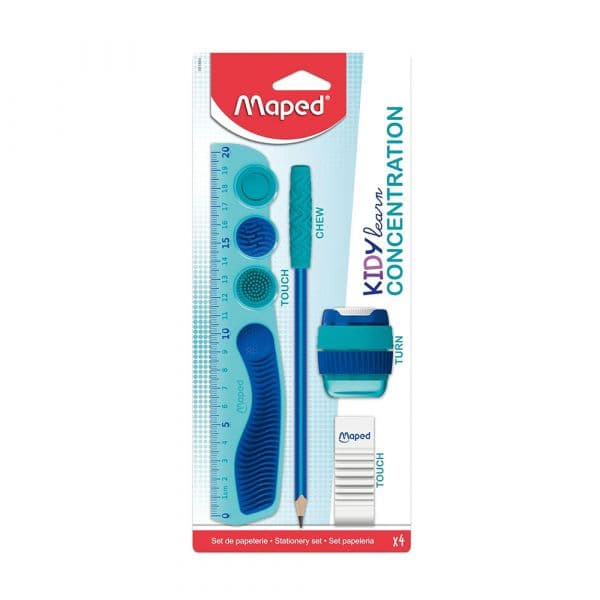 Maped Kit Escolar Kidy Learn Concentration 4 Peças