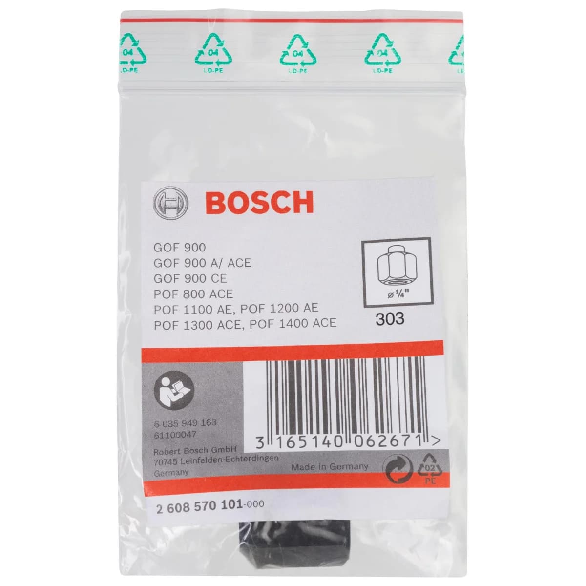 Pinça de fixação refª 2608570101 BOSCH - 2608570101 - Ferramentaspro.pt
