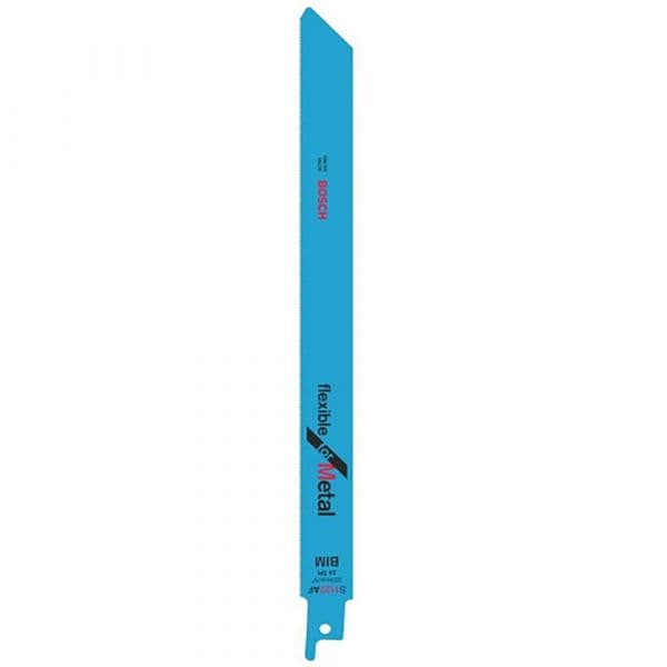 Bosch Conjunto Professional S 1122 Af Lâmina de Metal Flexível Cortada com Serra 5 Unidades Transparente