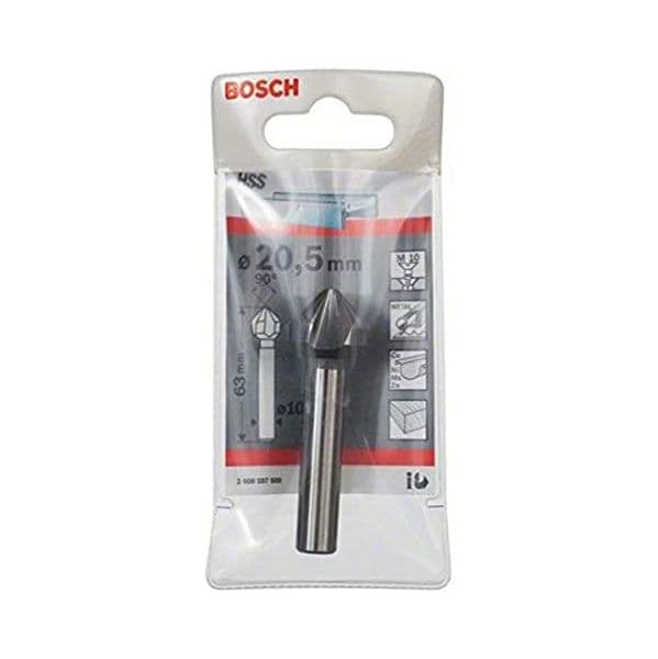 Bosch Escareador Cónico PRO Soft Metal HSS 20.5mm M10 63mm