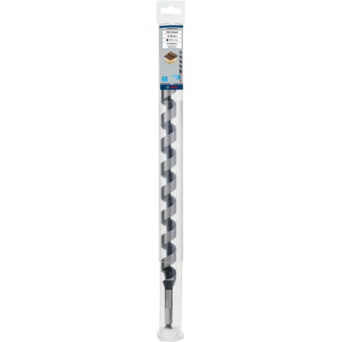 Broca em espiral com serpentina PRO Wood, 24 x 385 x 450 mm refª 2608597648 BOSCH - 2608597648 - Ferramentaspro.pt