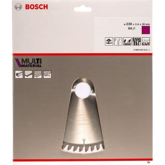Bosch Disco Serra MM MU H 230x30-64 - 1230150015