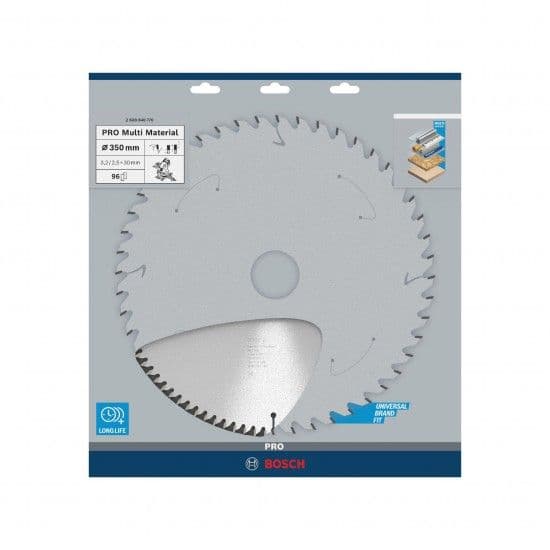 Disco PRO Multi Material, 350 x 3,2 x 30 mm refª 2608640770 BOSCH