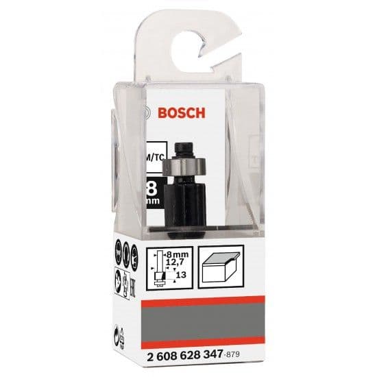 Fresa  Bit Bottom Bearing Flush Trim, Ø 12.7 x L 13, Shank 8 mm refª 2608628347 BOSCH