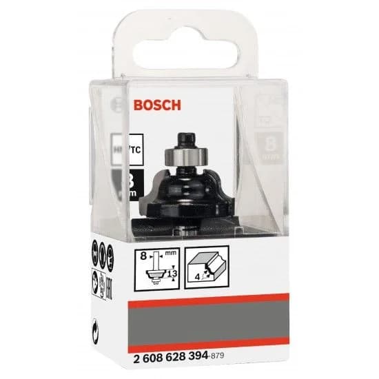 Fresa Bit Roman Ogee, R 4, Shank 8 mm refª 2608628394 BOSCH - 2608628394 - Ferramentaspro.pt