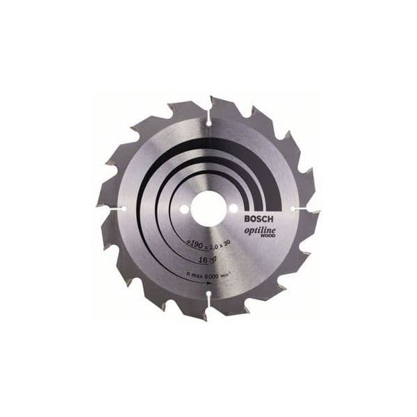 Bosch Disco Optiline Wood 16d Hw190x2.0x30mm 2.608.641.184
