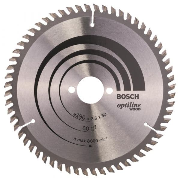 Bosch Madeira 190MM 60 Dentes