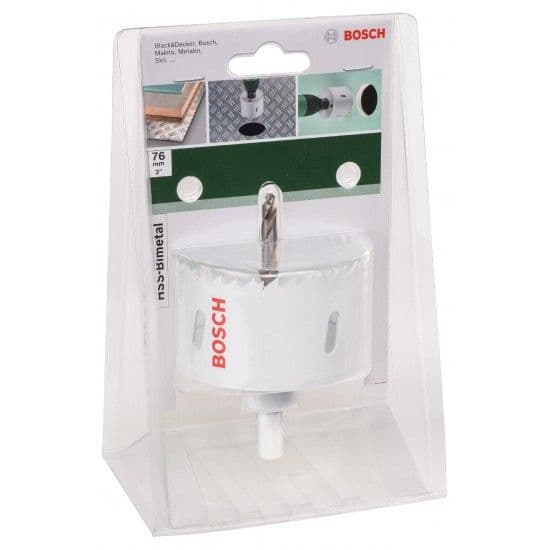 Serra craneana Serra craneana em bimetal HSSDiâmetro = 76 mm refª 2609255617 BOSCH