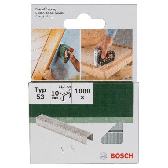 Agrafos/pinos/pregos Agrafo tipo 53 refª 2609255821 BOSCH