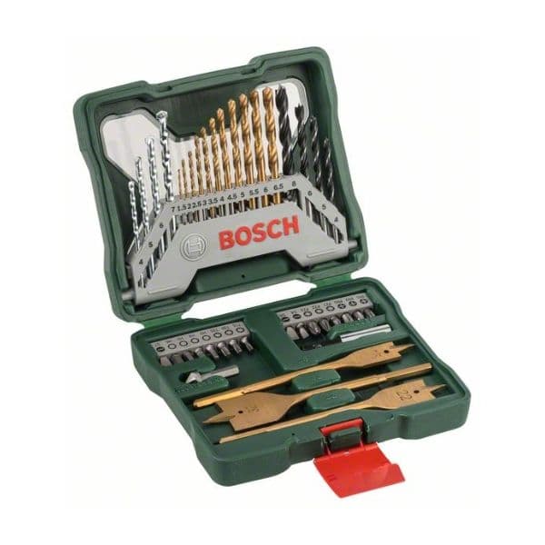 Bosch Conjunto de Pontas Professional X-line 40ti Drill Bits e Tips Set Dourado,Prateado