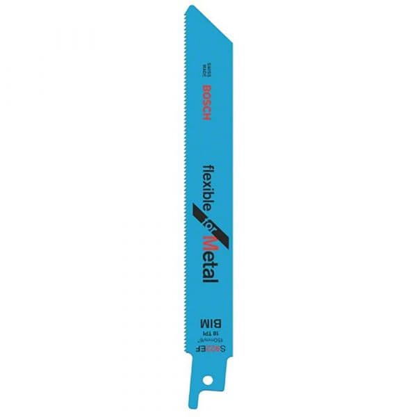 Bosch Conjunto Professional S 922 Ef Lâmina de Metal Flexível Cortada com Serra 25 Unidades Transparente