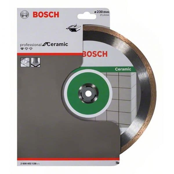 Bosch Professional 230x25.4x1.6x7 Mm Ceramic Diamond Disc Prateado