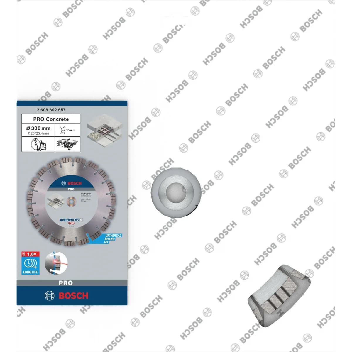 Disco de diamante PRO Concrete, 300 x 20/25,4 mm refª 2608602657 BOSCH - 2608602657 - Ferramentaspro.pt