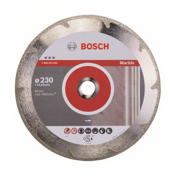 Bosch Professional 230x2.2x3 Mm Disco de Diamante Mármore Prateado