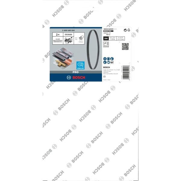 Bosch Lâmina de Serra de Fita CB 2818 BIM 18 TPI 733 mm Pack de 2