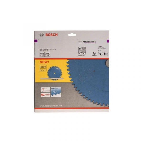 Bosch Professional Ex Wo-b Circular Saw Disc 254x30 Mm Prateado