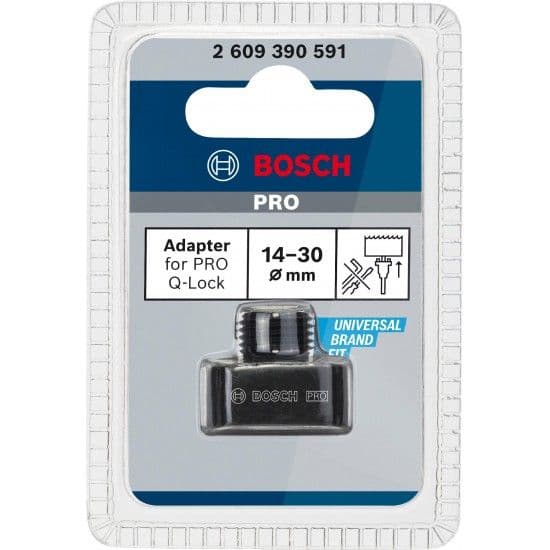 Adapter for PRO Q-Lock para Sistema Quick Change de serra craneana 14?30 mm refª 2609390591 BOSCH