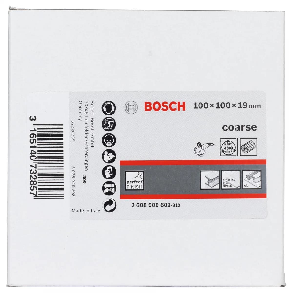 Rolo de lixa de lamelas com lã de cordeiro refª 2608000602 BOSCH - 2608000602 - Ferramentaspro.pt
