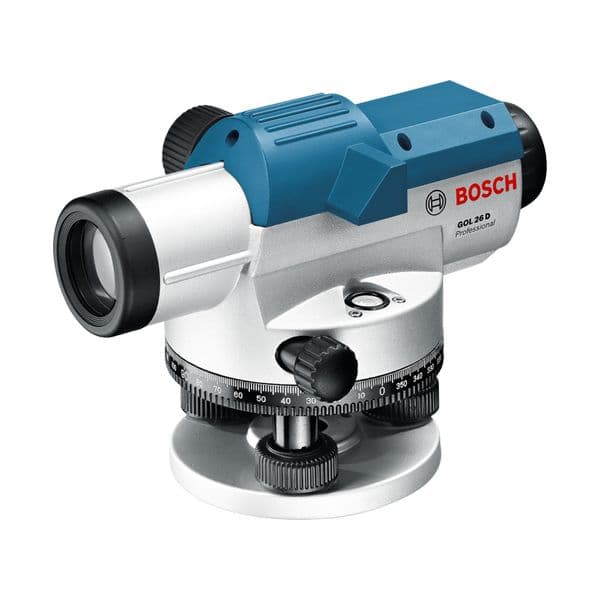 Bosch Nível Ótico GOL 26 D Set (ampliação 26x, 360 graus, alcance 100 m)
